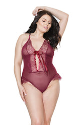 Coquette - Crotchless Teddy - CQ20407 by Coquette