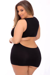 Hideaway Hottie Seamless Dress - PL25099X by Pink Lipstick