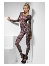 Cheetah Print Bodysuit, Brown - FV26811 by Fever