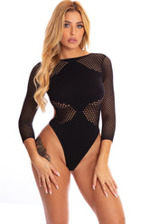Definitive Diva Bodysuit - PL27050 by Pink Lipstick