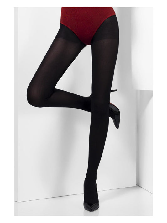 Opaque Tights, Black - FV27134 by Fever