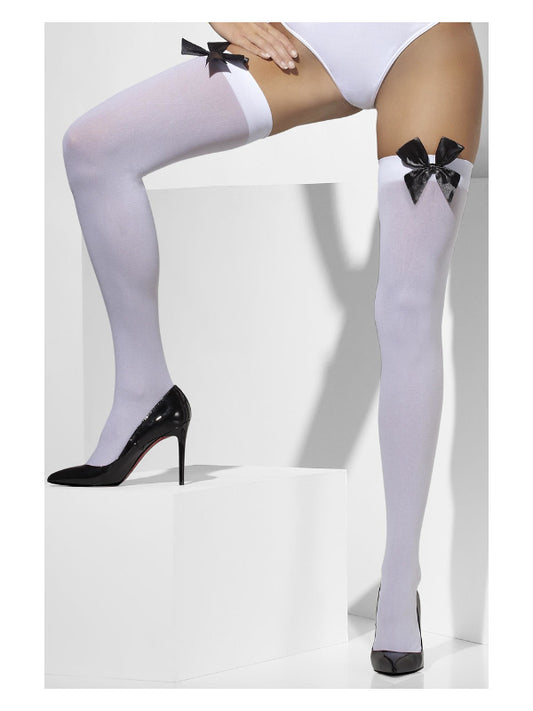 Opaque Hold-Ups, White - FV42760 by Fever