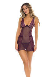 Sneak Peak Chemise Set - RR51014 by René Rofé