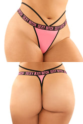 Sexy Bitch Buddy Pack - FL-AF2PK4X by Fantasy Lingerie