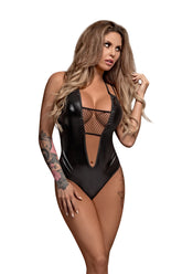 Teddy With Snap Crotch & Chaps Set - MSB676 by Exposed