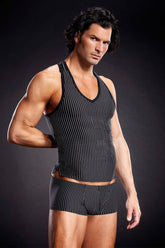 Microfibre Racerback V-Neck Tank - BLM006 by Blueline