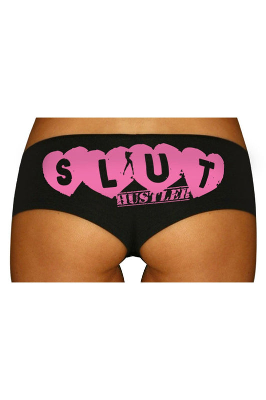 Hustler Screen Print Panties - Slut - HSP-10 by Hustler