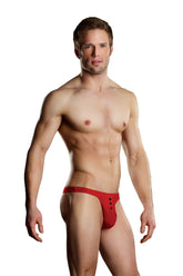 E-Z Access Button Thong - MPPAK823 by Lust