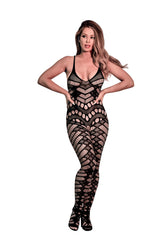Crotchless Catsuit 119 - MSS119 by Exposed