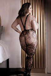 In Suspense Lace Stockings - FL-SF971X by Fantasy Lingerie