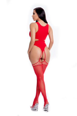 All A Dream Bodystocking - PL27051 by Pink Lipstick